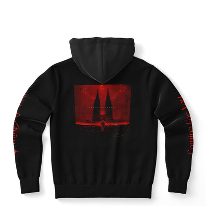 Christian custom rave hoodie