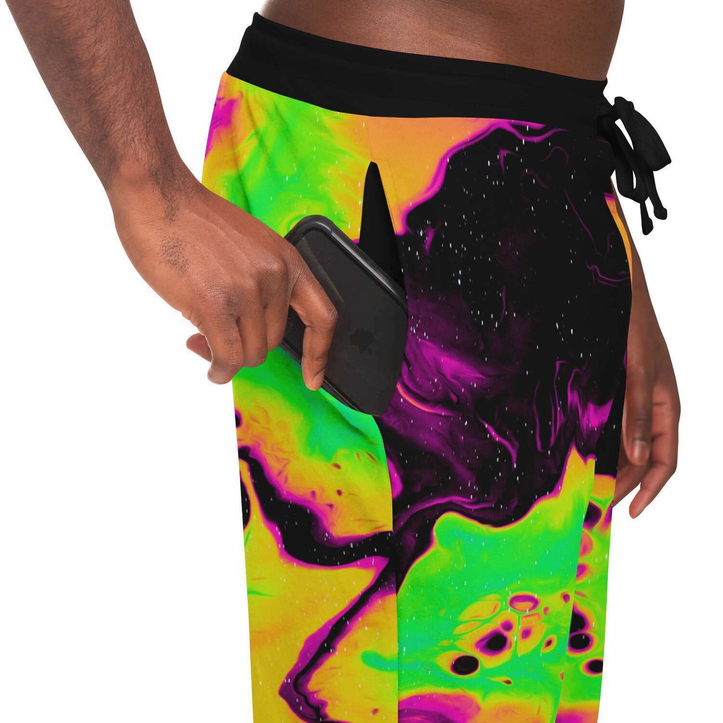 Colorful acid trip jogger