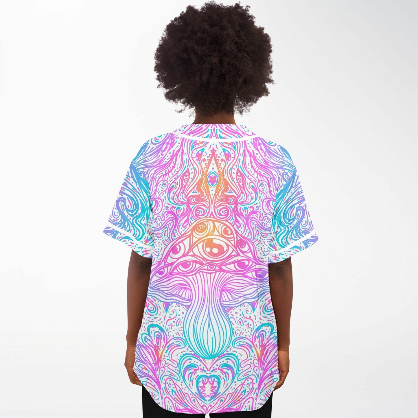 Active mushroom baseball jersey