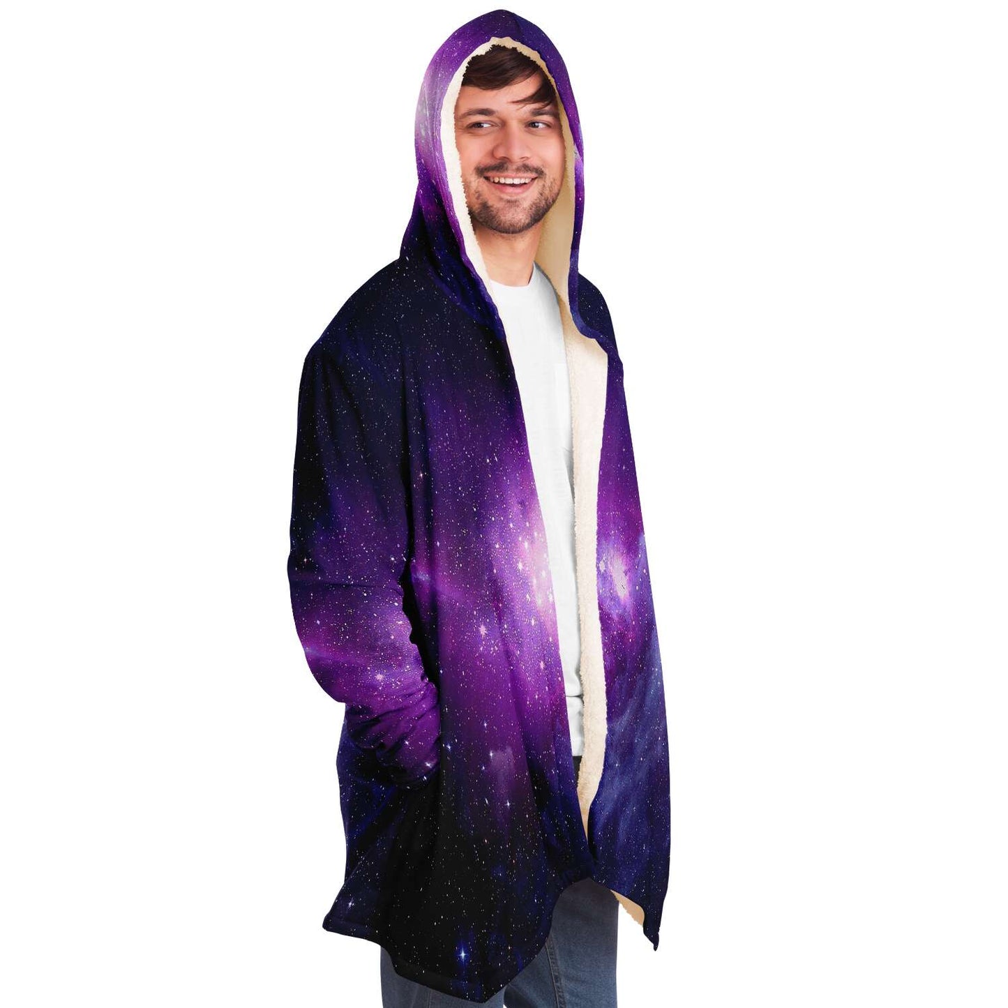 Purple galaxy cloak