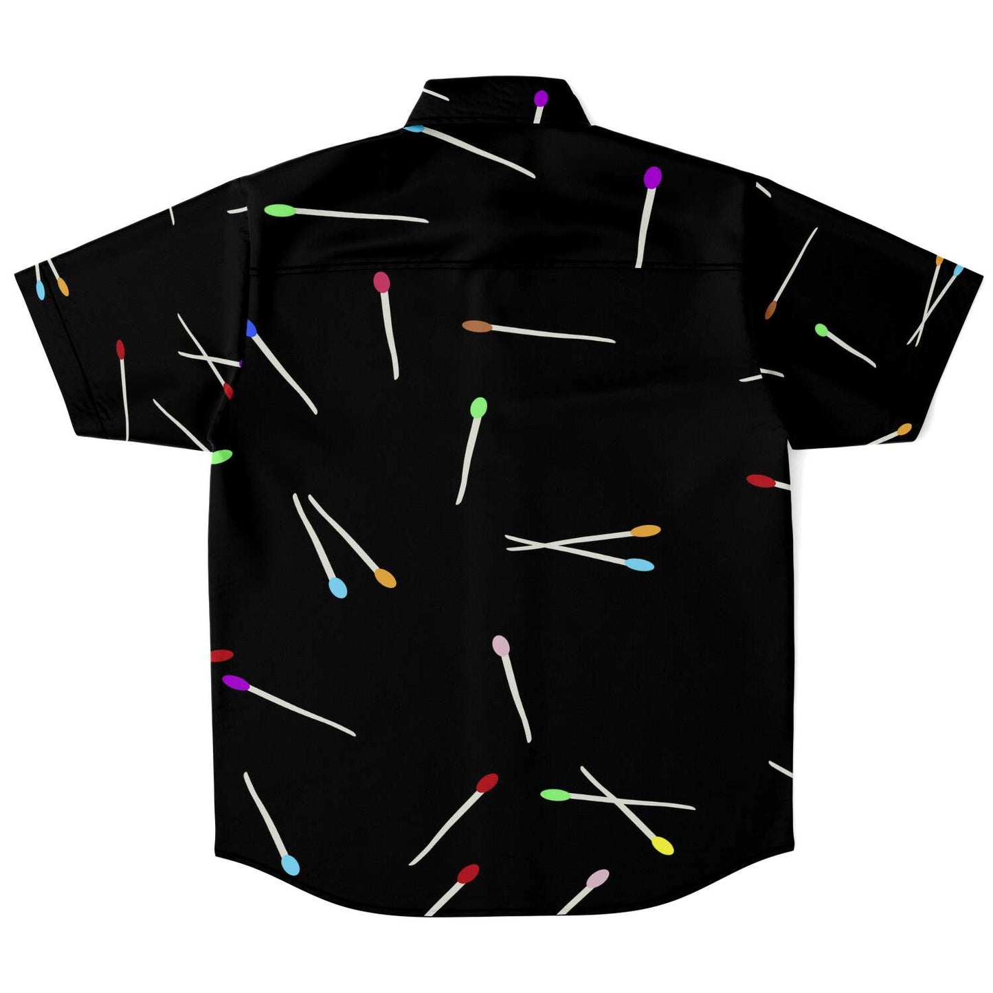 Matches short sleeve button down shirt