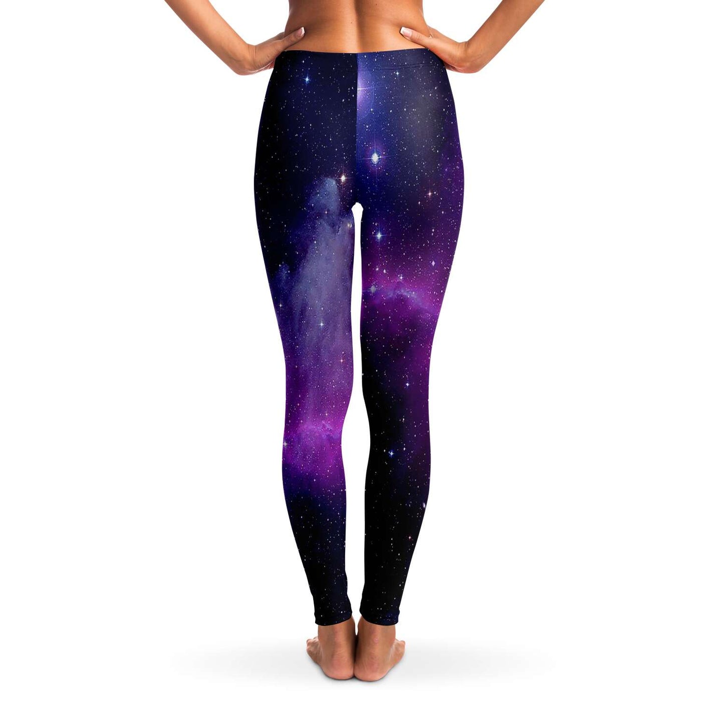 Purple Galaxy Leggings
