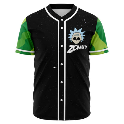 Zomboy rick and morty custom jersey