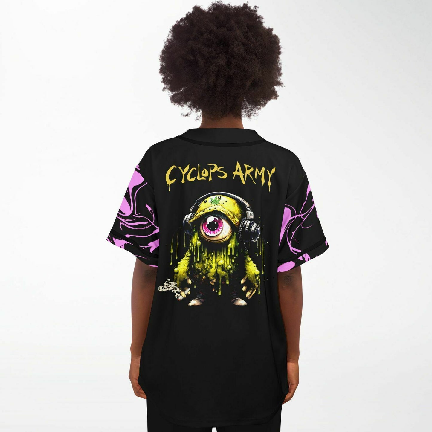 Jacelyn Custom rave Baseball Jersey V1