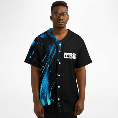 Blue Teecee baseball jersey