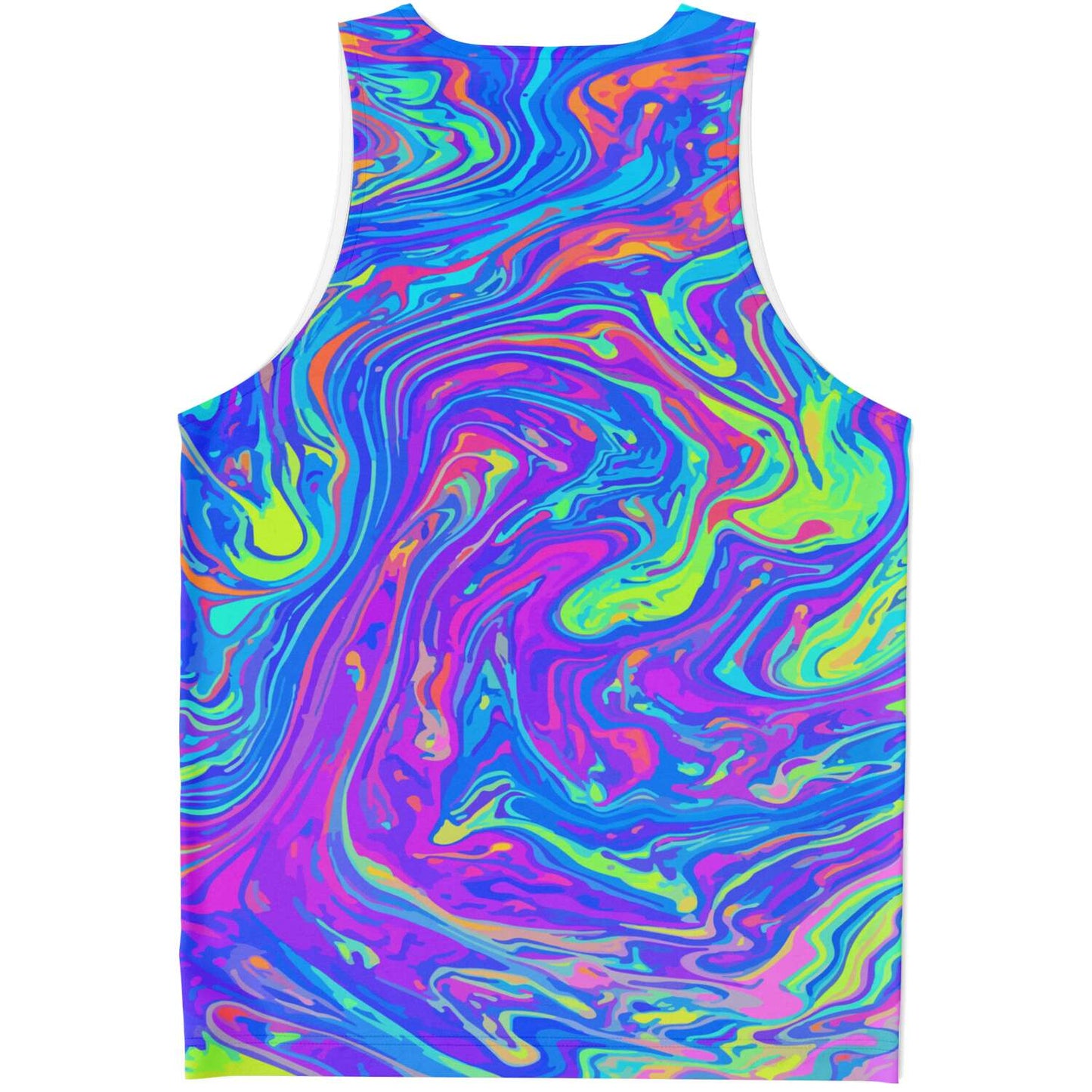 Neon acid trip Tank top