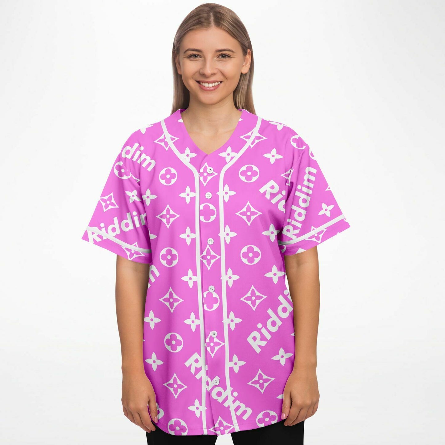 LV x  Riddim baseball jersey