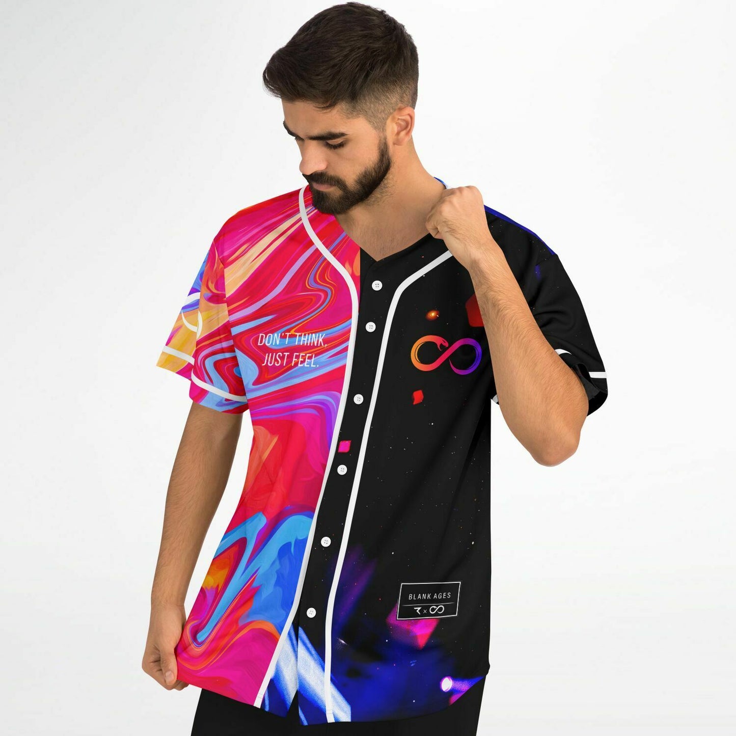 Blank ages custom jersey V1