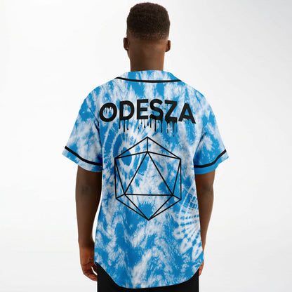 Tie dye odesza baseball jersey