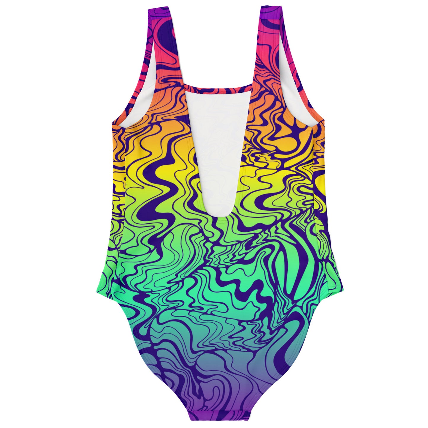 Trippy lines swimsuit