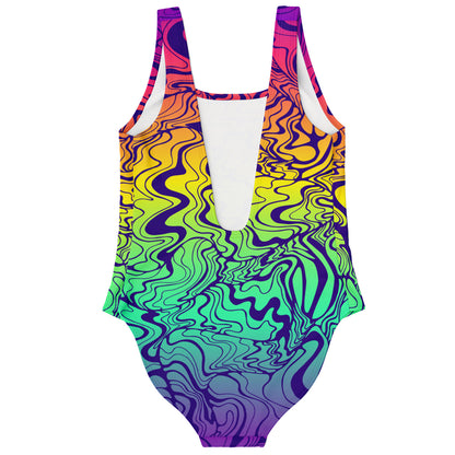 Trippy lines swimsuit