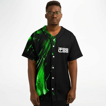 Green teecee baseball jersey