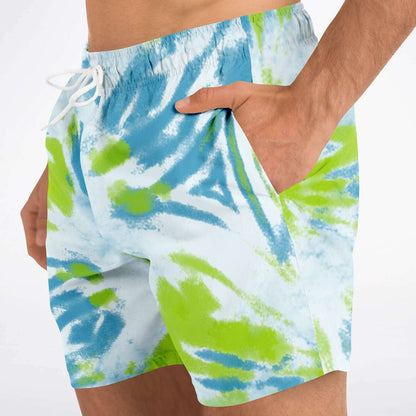 Tie dye swim trunk