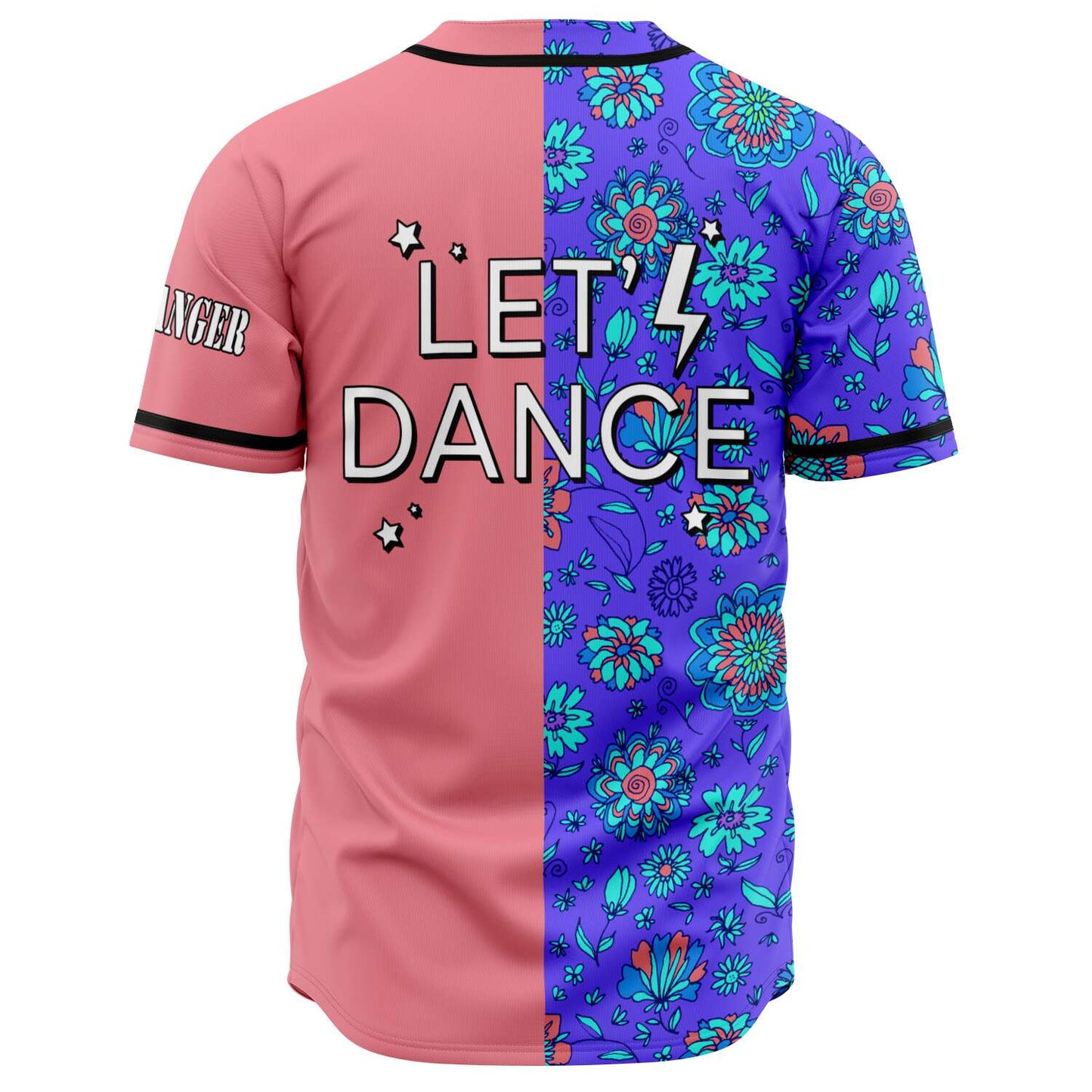 Pinky flowers headbanger custom jersey