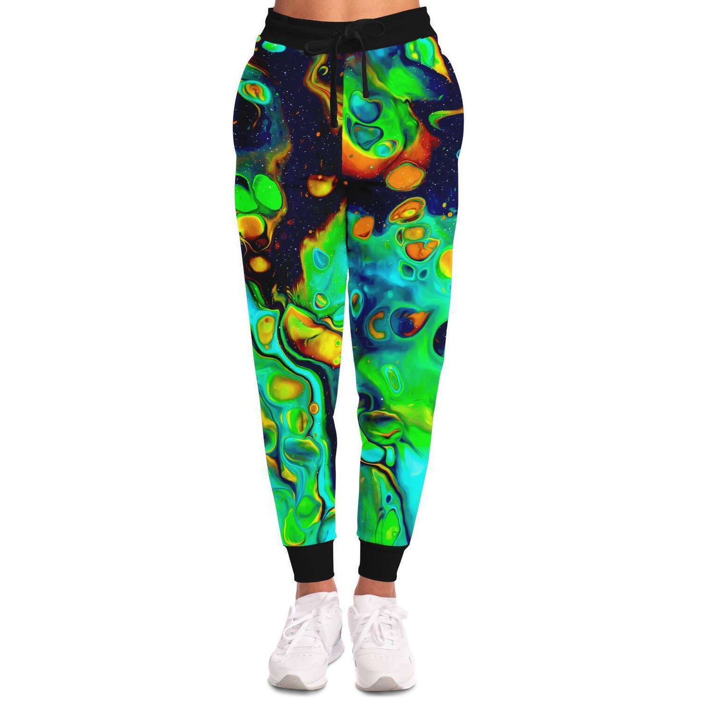 Green liquid space jogger