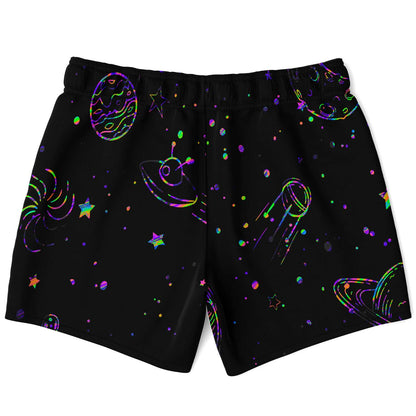 Colorful galaxy stars Swim trunk V2