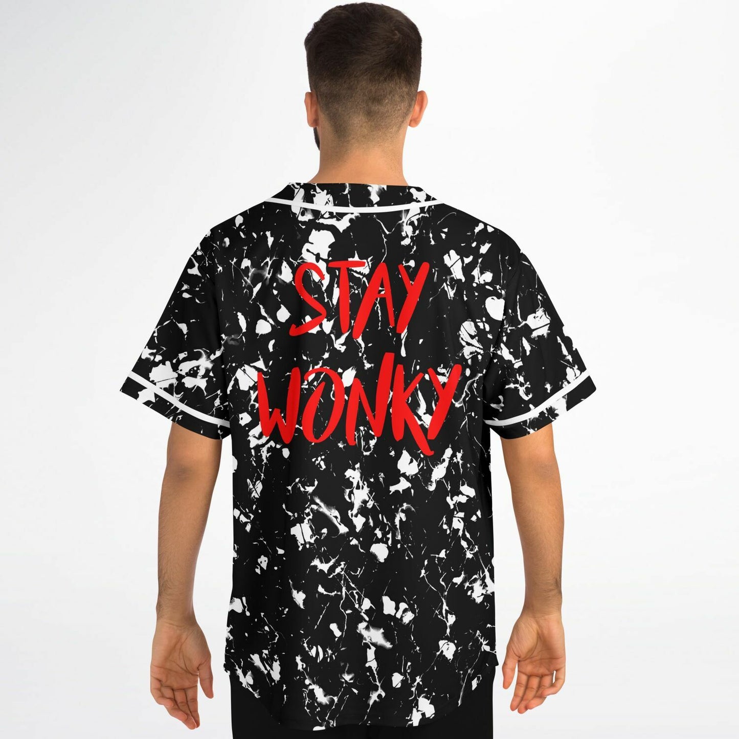 Stay wonky baseball jersey V3
