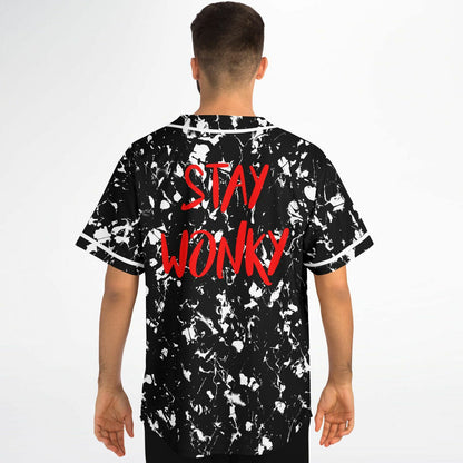Stay wonky baseball jersey V3