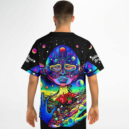Rainbow Brain Baseball Jersey