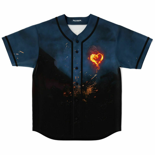 hearts on fire baseball jersey V2