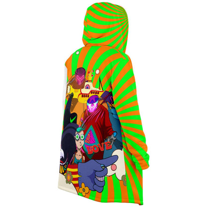 Blue submarine cloak