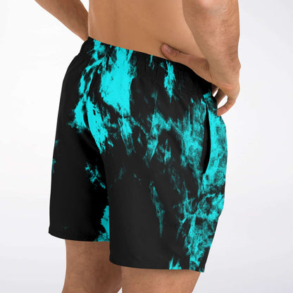 Tie dye swim trunk