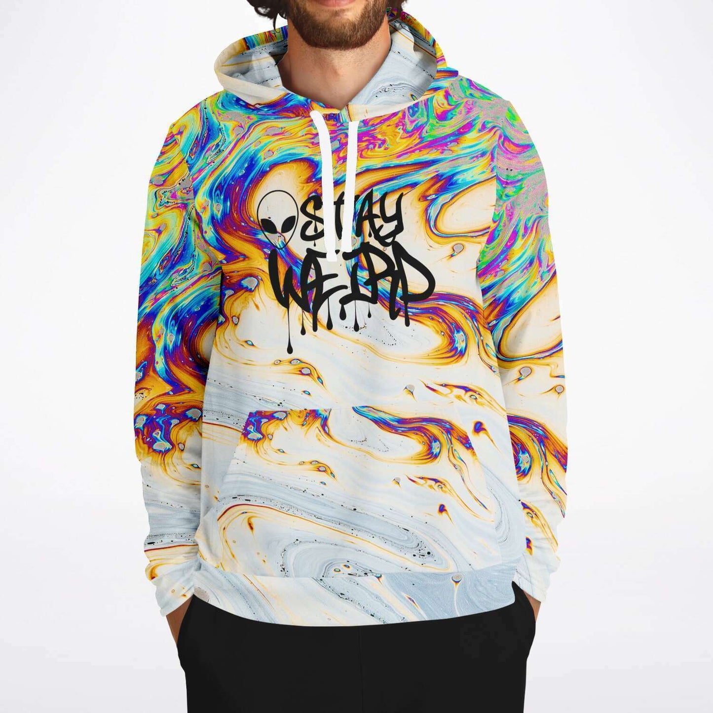Stay Weird hoodie V2