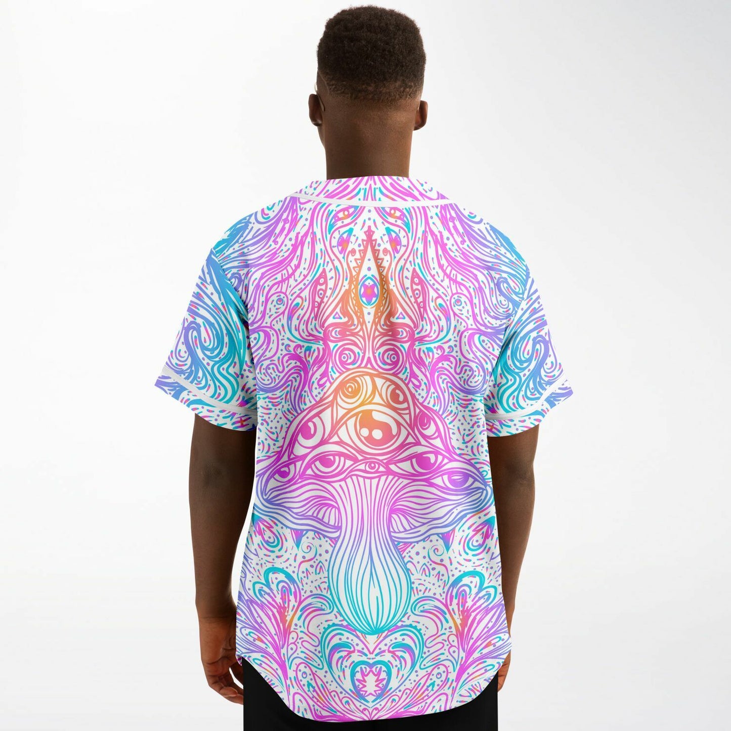 Active mushroom baseball jersey