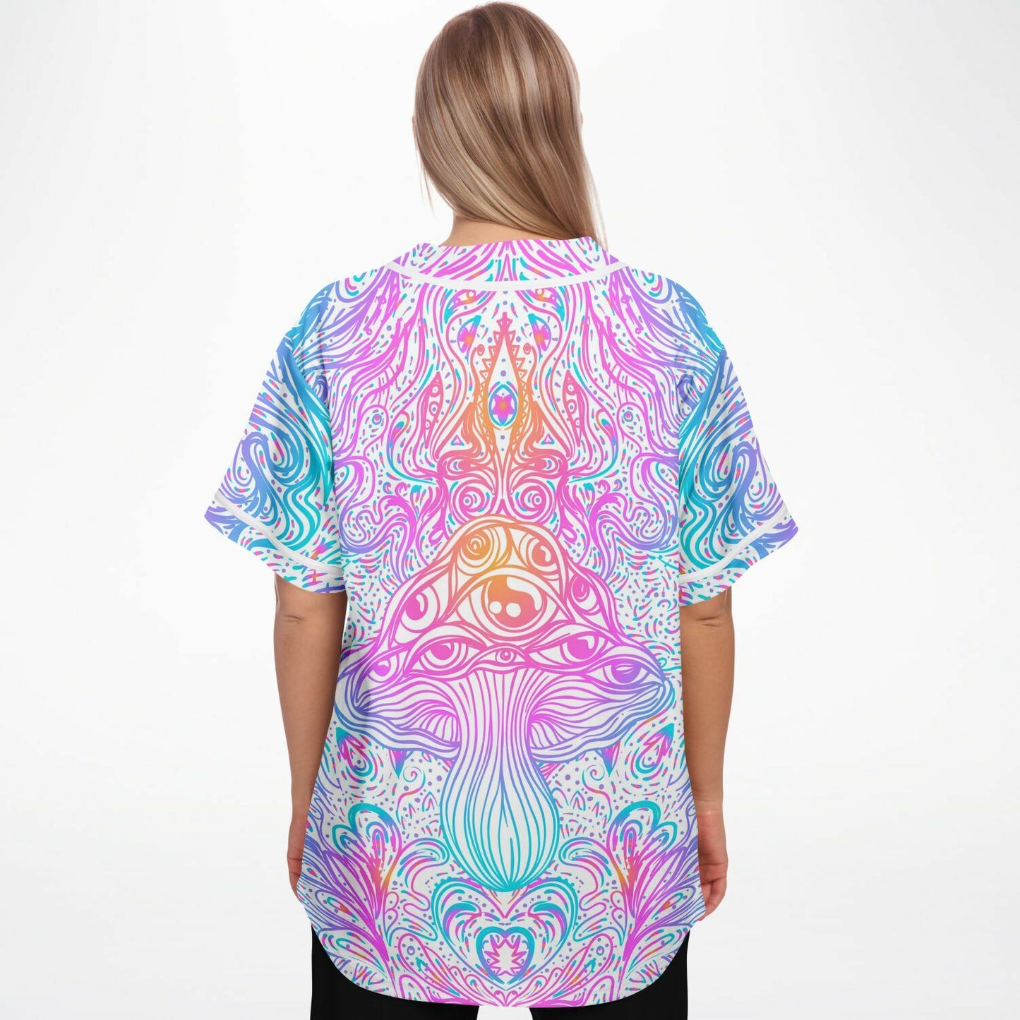 Active mushroom baseball jersey