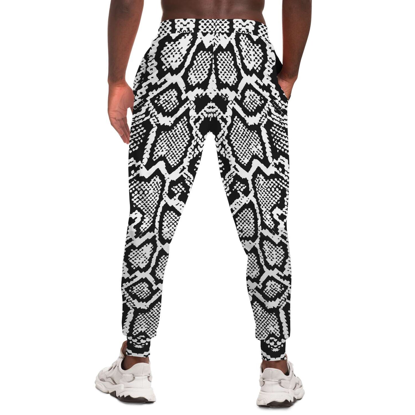 Snake pattern jogger