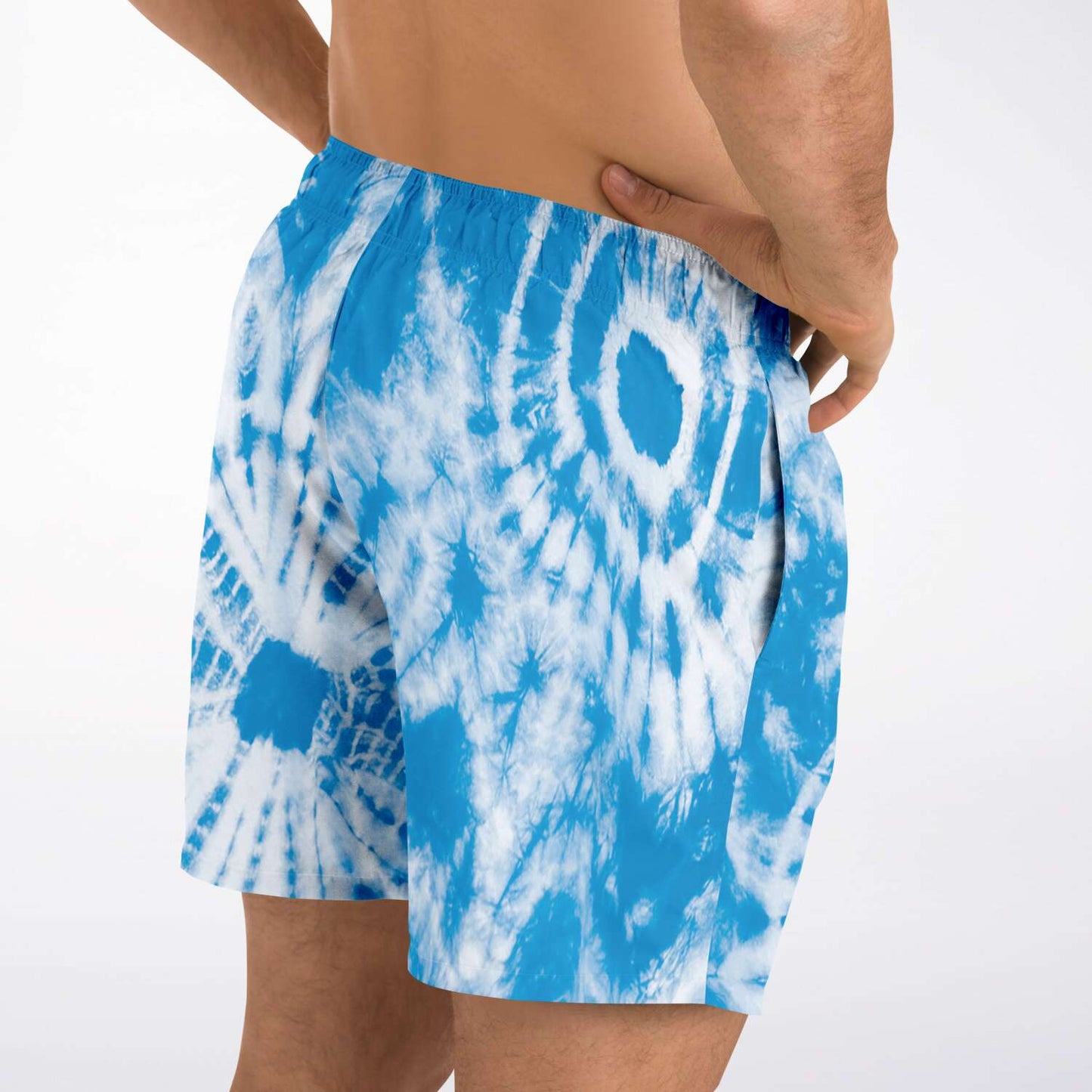 Tie dye swim trunk