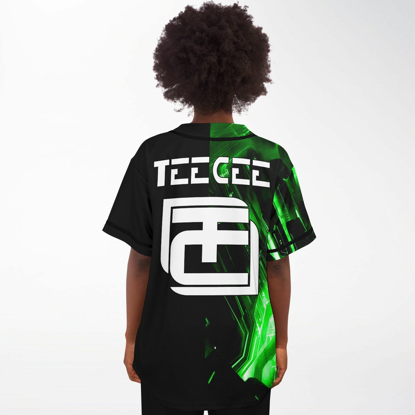 Green teecee baseball jersey