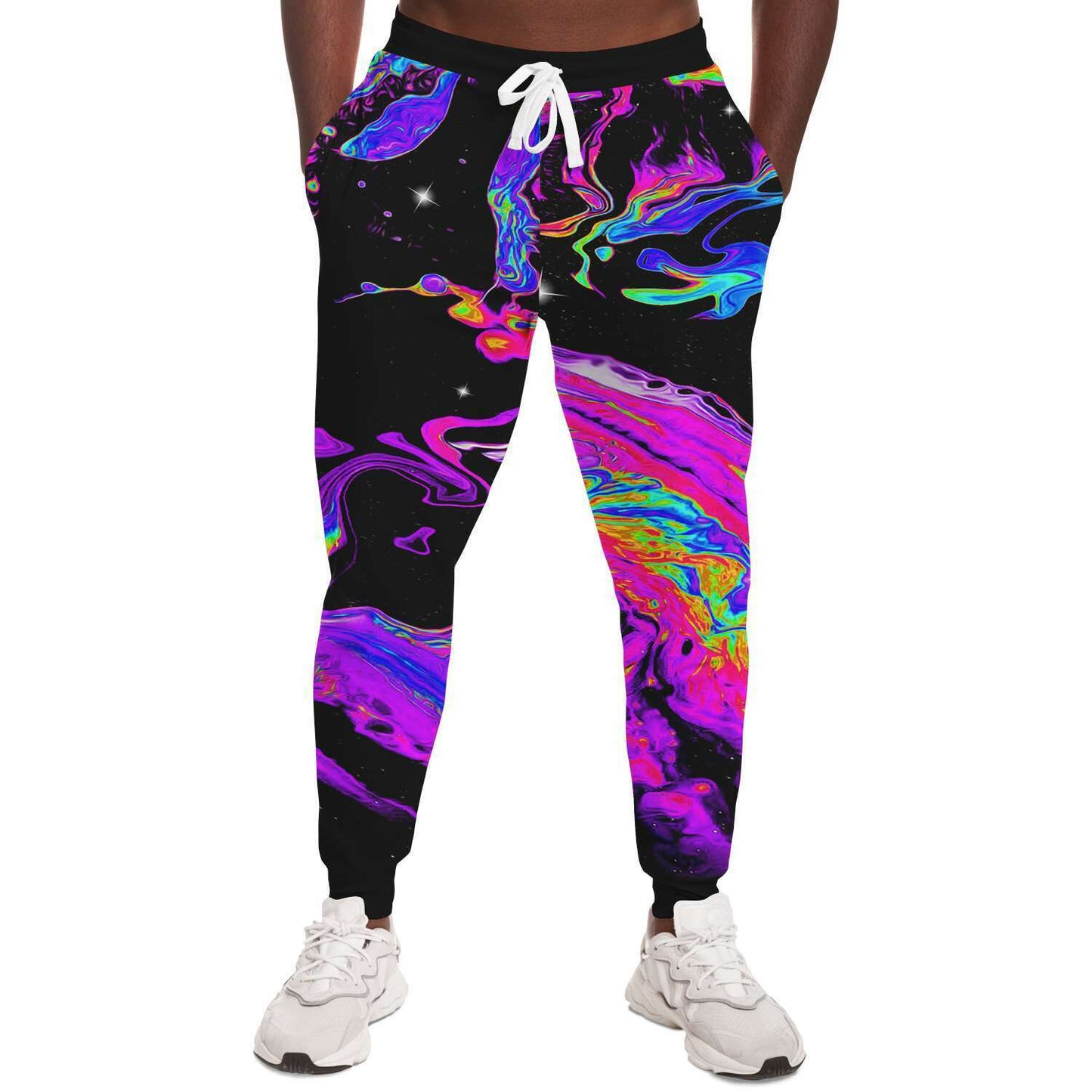 Pink acid trip jogger