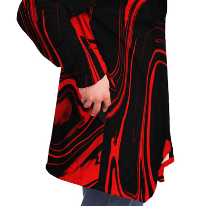 Red acid drip Cloak