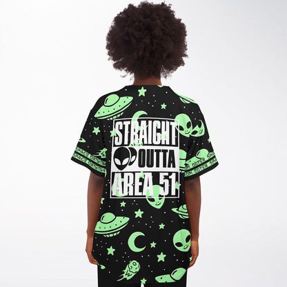 Originally from outer space baseball jersey