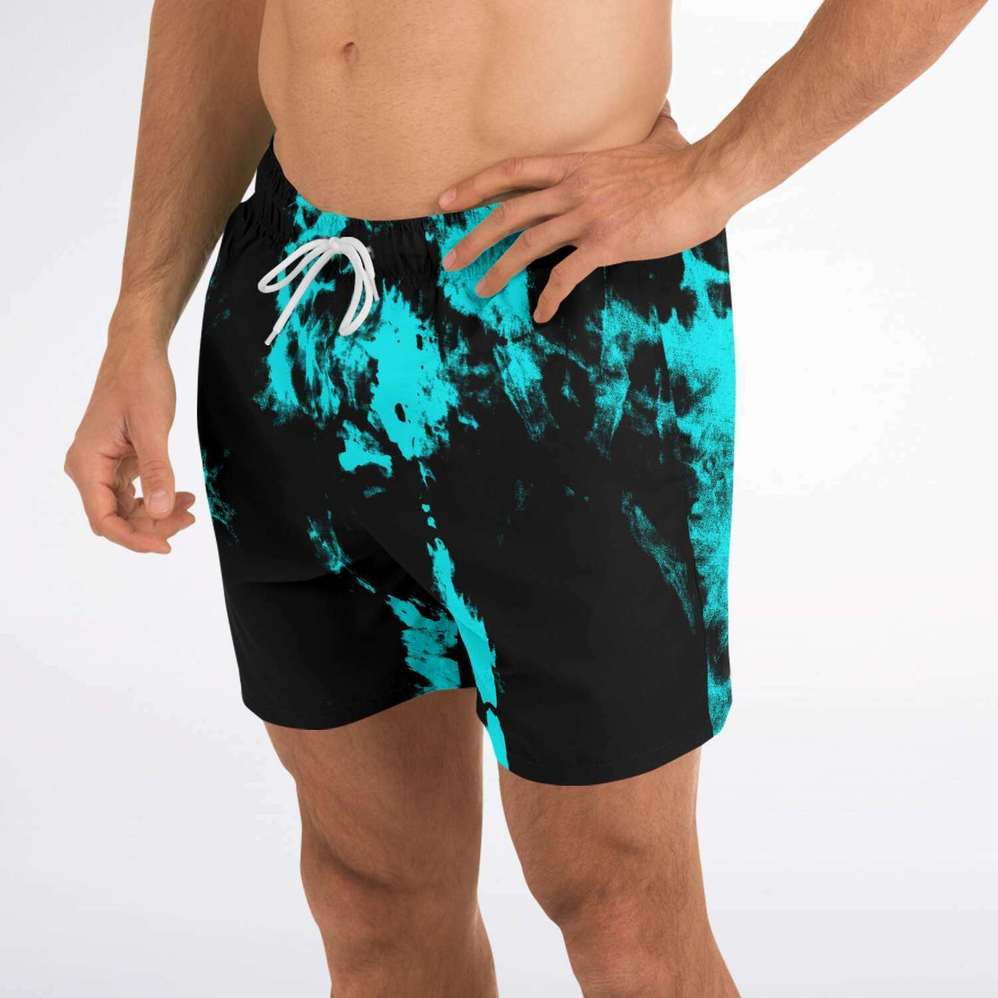 Tie dye swim trunk
