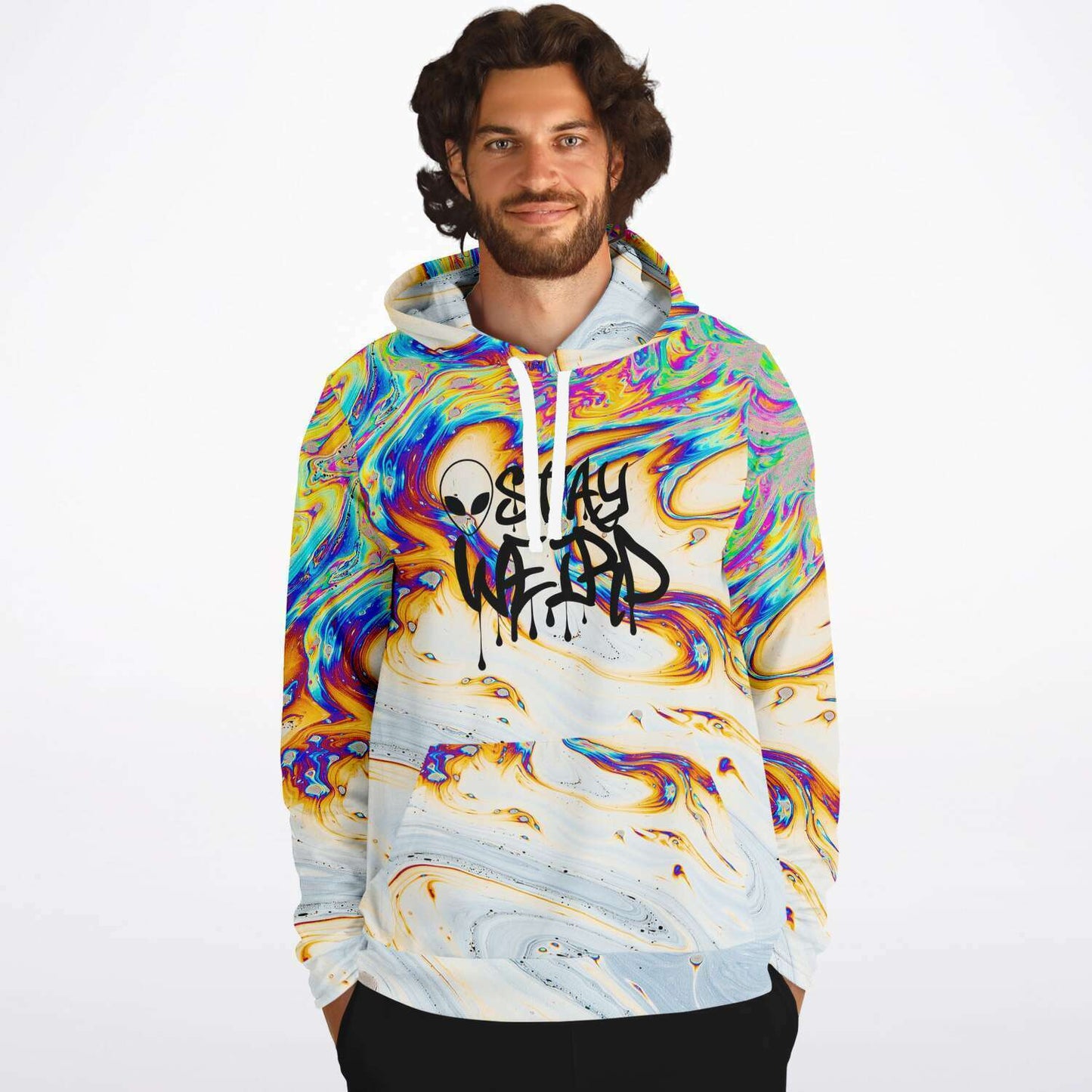 Stay Weird hoodie V2