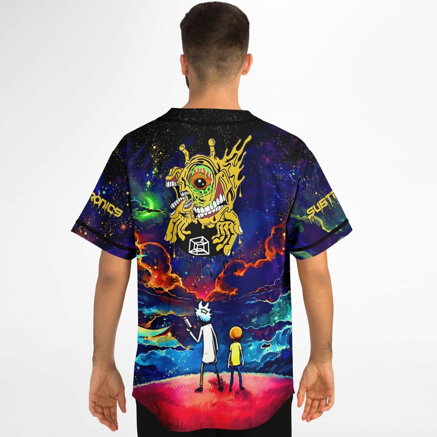 Christoper Rick and morty custom jersey