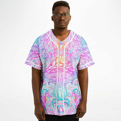 Active mushroom baseball jersey