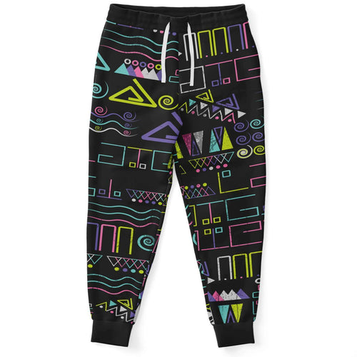 Colorful tribe pattern jogger