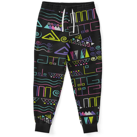 Colorful tribe pattern jogger