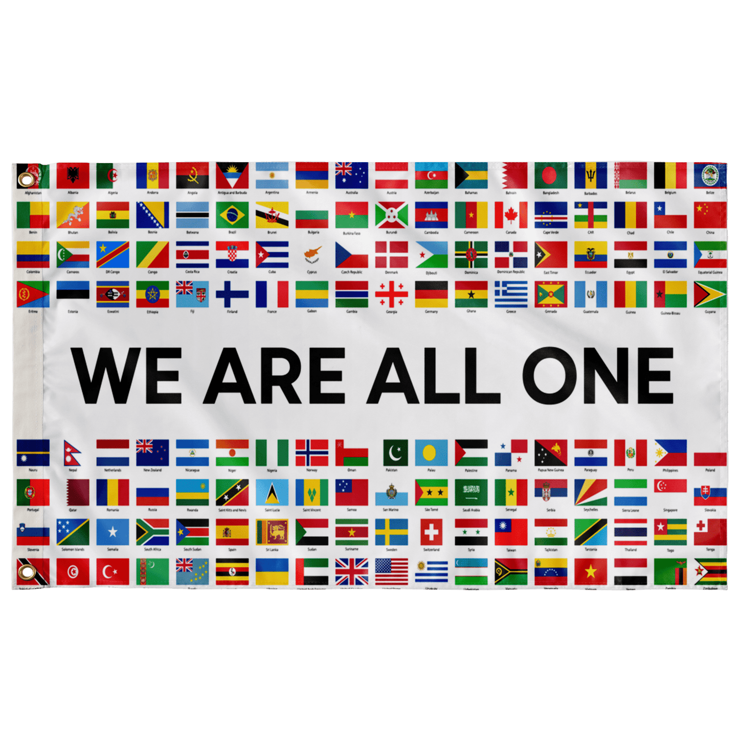 WE ARE ALL ONE FLAG