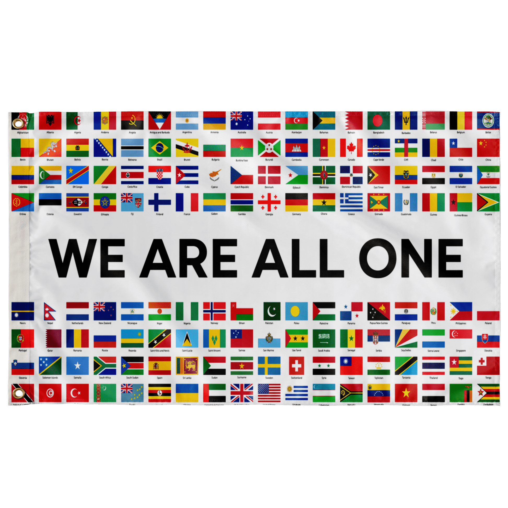 WE ARE ALL ONE FLAG