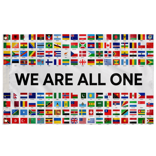 WE ARE ALL ONE FLAG