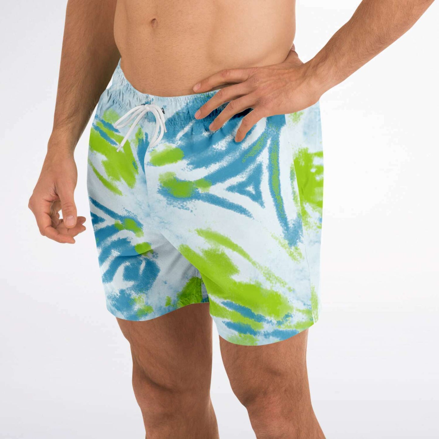 Tie dye swim trunk