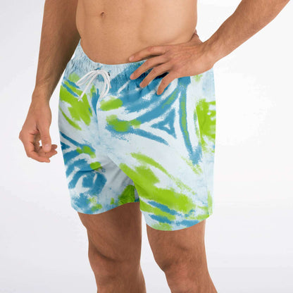Tie dye swim trunk