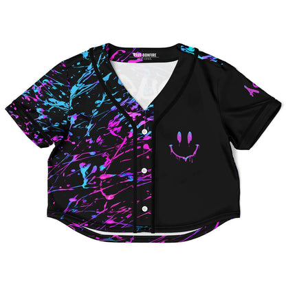 Acid house crop top jersey V2