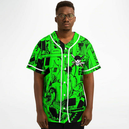Zoro one pience baseball jersey