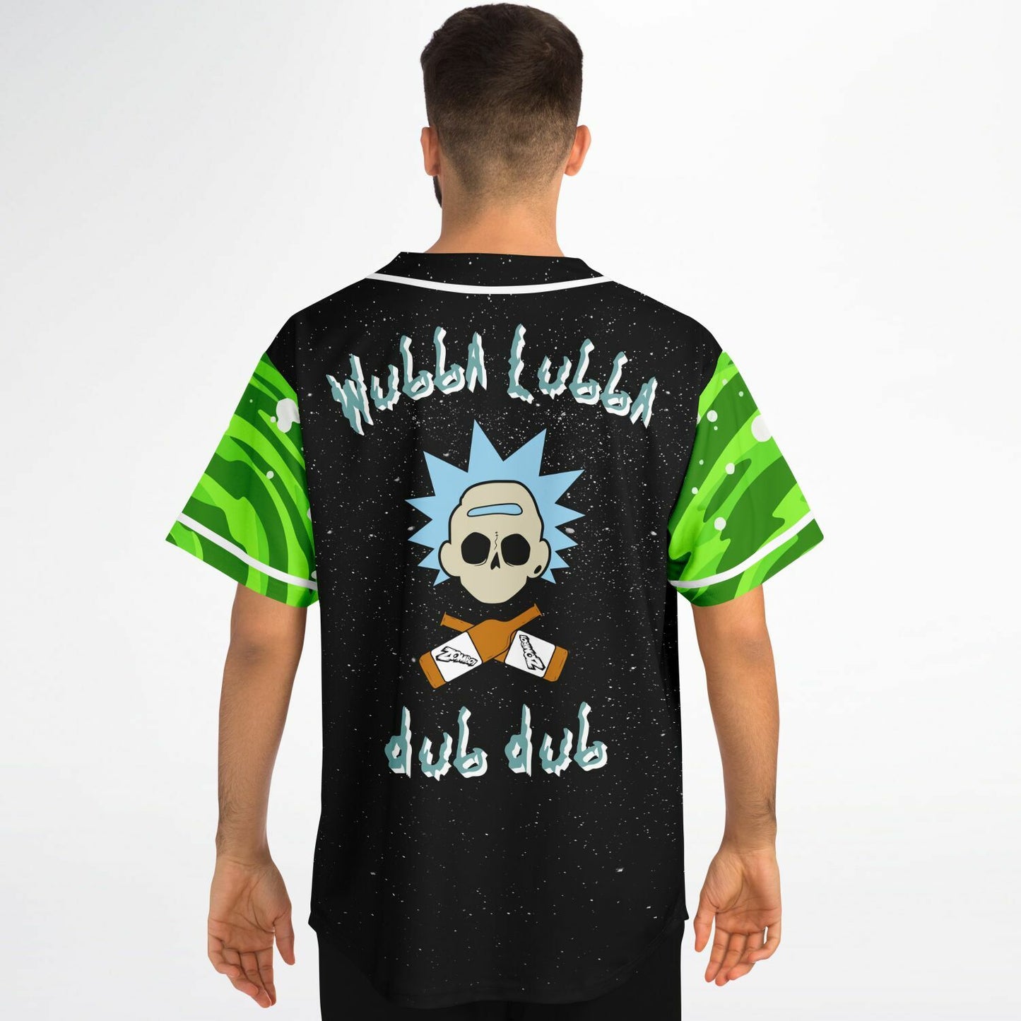 Zomboy rick and morty custom jersey