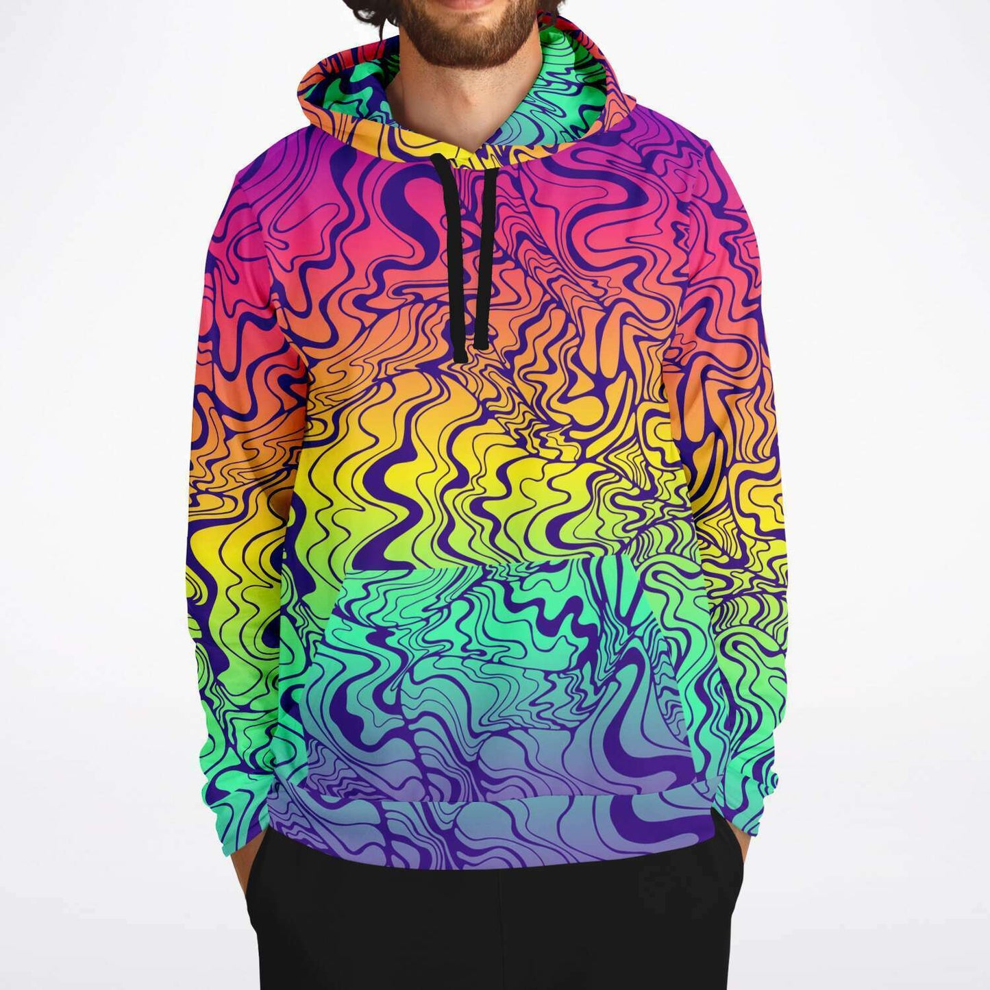 PSYCHEDELIC Lines hoodie